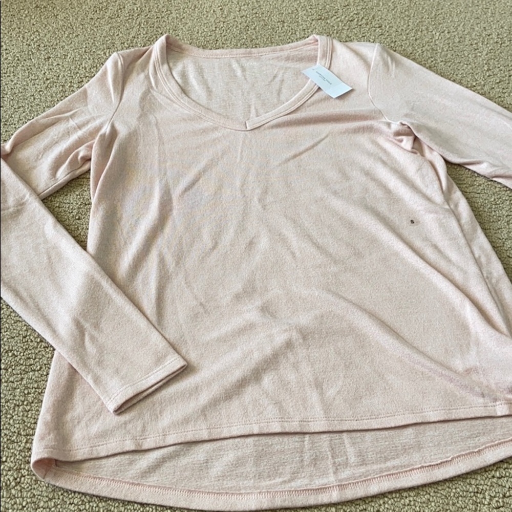 Light pink long sleeve NWT